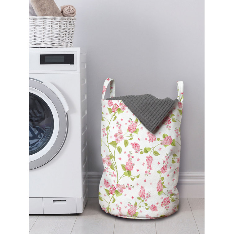 East Urban Home Fabric Laundry Bag with Handles Wayfair